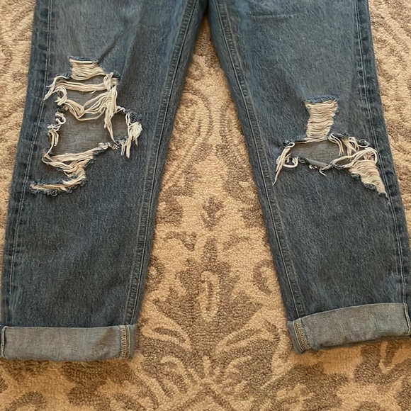 AGOLDE 90’s mid rise loose fit color fallout - Picture 3 of 4